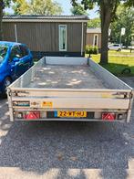 Hapert plateau aanhanger 410x185 bj 2018, Auto diversen, Aanhangers en Bagagewagens, Ophalen, Zo goed als nieuw