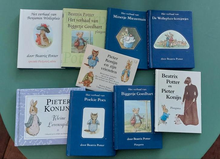 Beatrix Potter boekjes collectie, Boeken, Kinderboeken | Jeugd | onder 10 jaar, Gelezen, Sprookjes, Ophalen of Verzenden