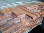 Spotprijs hardhout vlonderplanken 21x100mm. 30,70 euro pm2, Tuin en Terras, Palen, Balken en Planken, Planken, Nieuw, Ophalen of Verzenden