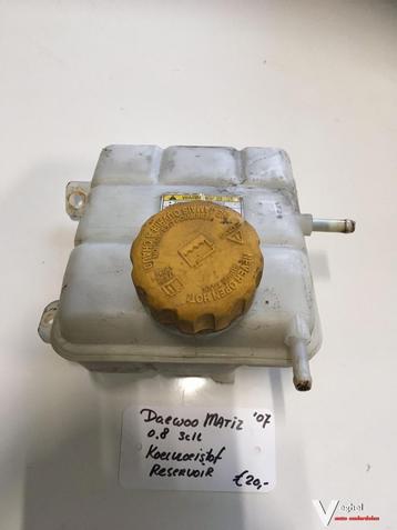 Daewoo Matiz 0.8 3 cil 2007  Koelvloeistofreservoir beschikbaar voor biedingen