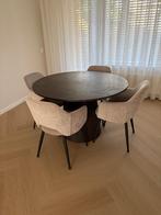 Eettafel rond 120 cm, Huis en Inrichting, Ophalen, Overige materialen, Rond, Zo goed als nieuw