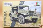 Italeri 1/35 Dodge WC 56/57 Command Car, Hobby en Vrije tijd, Modelbouw | Auto's en Voertuigen, 1:32 tot 1:50, Nieuw, Truck, Ophalen of Verzenden