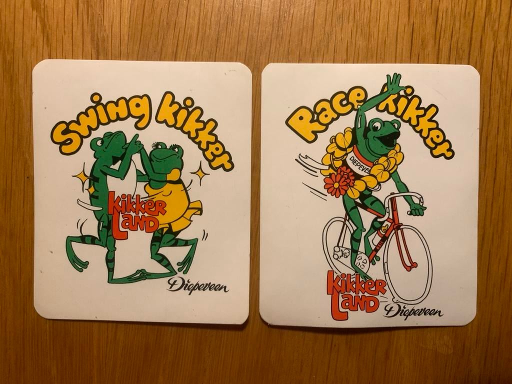 Kikkerland Stickers Diepeveen, Verzamelen, Ophalen, Nieuw, Overige typen