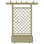 Tuinpergola pergola plantenbak 162x56x204 cm GRATIS BEZORGD!, Tuin en Terras, Nieuw, Verzenden