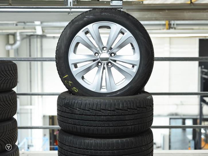 BMW 5GT f07 winterbanden 18inch/Nokian 6mm (nr160), Auto-onderdelen, Banden en Velgen, Banden en Velgen, Winterbanden, 18 inch