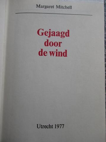 Margreet Mitchell - Gejaagd door de wind ( 1977) beschikbaar voor biedingen