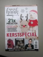 Aan de Haak 21 projecten Kerstspecial themanummer 82blz., Hobby en Vrije tijd, Breien en Haken, Ophalen of Verzenden, Zo goed als nieuw