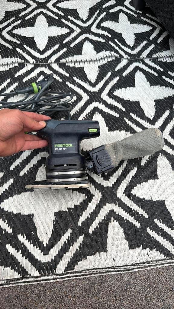 Festool DTS 400 REQ schuurmachine, Doe-het-zelf en Verbouw, Gereedschap | Schuurmachines, Zo goed als nieuw, Vlakschuurmachine