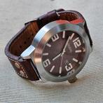 Heren horloge collectie, Overige merken, Staal, Ophalen of Verzenden, Leer