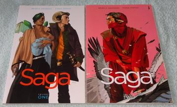 Saga volume 1 & 2 - USA comic - paperback graphic novel beschikbaar voor biedingen