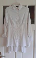 Ophilia getailleerde lange blouse maat 2, Maat 38/40 (M), Wit, Ophalen of Verzenden, Zo goed als nieuw