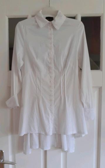 Ophilia getailleerde lange blouse maat 2 beschikbaar voor biedingen