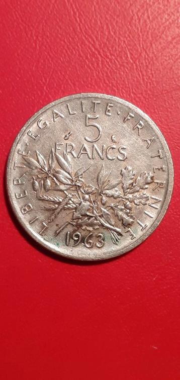 5 frank 1963. beschikbaar voor biedingen
