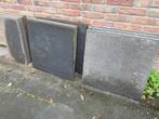 Tegels, grijs, 6 st 30x60x4, 3 st 30x60x4 + zand, Ophalen, Gebruikt, Minder dan 5 m², Beton