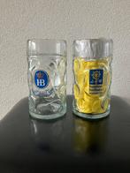 Oktoberfest Bierpullen 1.3L - 2 stuks, Ophalen of Verzenden, Zo goed als nieuw, Pul(len), Overige merken