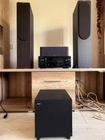 audio surround systeem Denon X3300w(+woofer/center/speakers, Audio, Tv en Foto, Home Cinema-sets, 7.1-systeem, 70 watt of meer