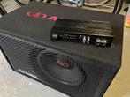 DD Audio subwoofer + versterker, Auto diversen, Autospeakers, Ophalen, Zo goed als nieuw
