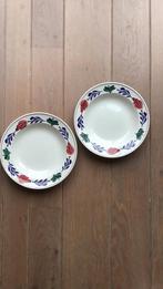 Boerenbont borden, Antiek en Kunst, Antiek | Servies los, Ophalen of Verzenden