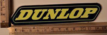 Vintage sticker Dunlop banden garage autosport autorace  beschikbaar voor biedingen