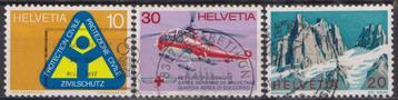 Zwitserland 1972 Burgerbescherming Redding helikopter Alpen beschikbaar voor biedingen