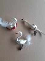 Kerstbal zwanen  en gans antiek, Diversen, Kerst, Ophalen of Verzenden