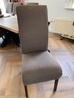 Gratis! 6 eetkamer stoelen, Huis en Inrichting, Stoelen, Ophalen, Gebruikt, Grijs