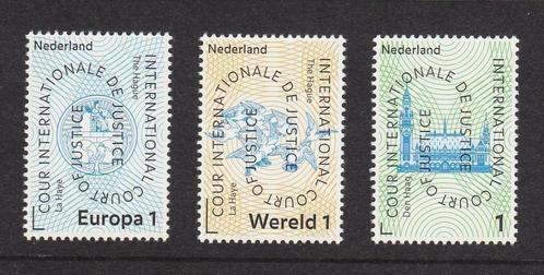 2011 Cour Internationale De Justice D61-D63 postfris, Postzegels en Munten, Postzegels | Nederland, Postfris, Na 1940, Verzenden