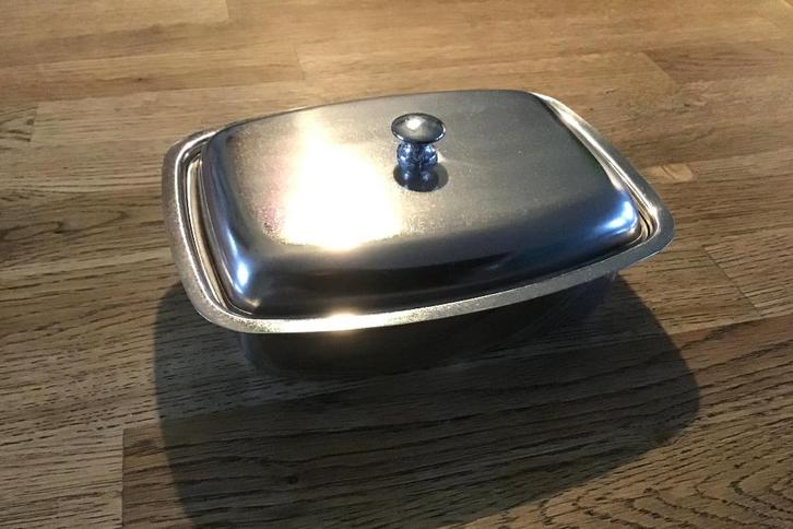 Botervloot RVS, Huis en Inrichting, Keuken | Keukenbenodigdheden, Gebruikt, Ophalen of Verzenden