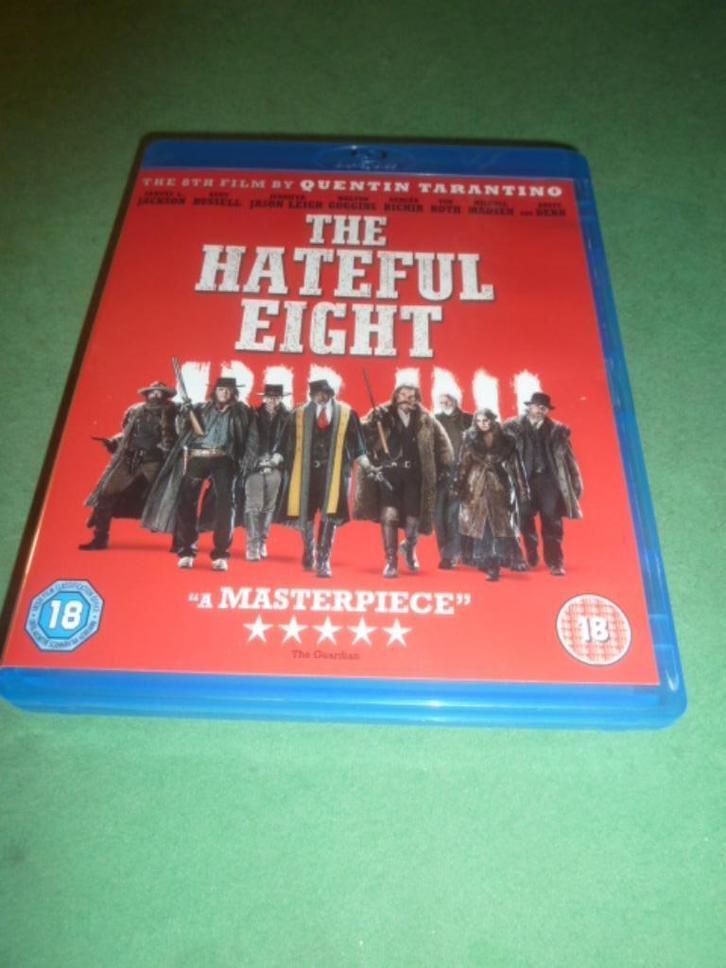 The hateful eight Quen Tarantino Blu-ray Import Geen Ned sub, Cd's en Dvd's, Blu-ray, Zo goed als nieuw, Actie, Verzenden