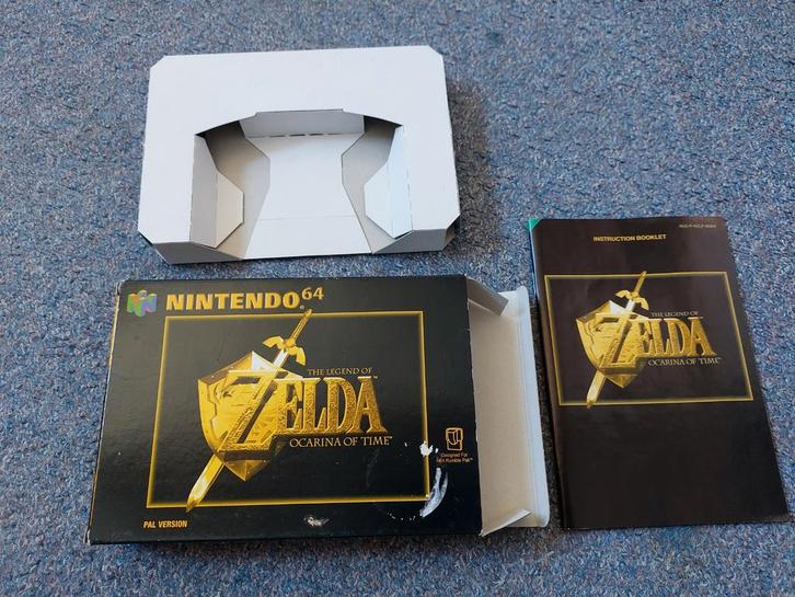 Zelda Ocarina of Time N64 Compleet!, Spelcomputers en Games, Games | Nintendo 64, Gebruikt, Role Playing Game (Rpg), 1 speler