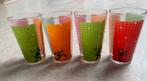 4 glaasjes, Ophalen of Verzenden, Zo goed als nieuw, Borrel- of Shotglas