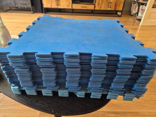 Blauwe Foam Tegels / Zwembadtegels, Tuin en Terras, Deurmatten, Gebruikt, Kunststof, Binnen, Buiten, Ophalen