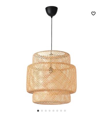 Ikea riet hanglamp  beschikbaar voor biedingen