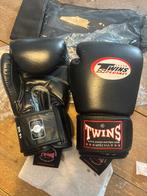Nieuwe Twins Bokshandschoenen Zwart 12oz 14oz 16oz, Maat XS of kleiner, Ophalen of Verzenden, Nieuw, Overige