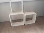 Wanddecoratiekubussen set van 3, Huis en Inrichting, Kasten | Wandmeubels, Ophalen, Zo goed als nieuw