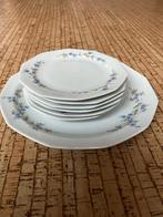 Gebaksset Winterling porselein antiek bloemmotief, Antiek en Kunst, Antiek | Servies compleet, Ophalen