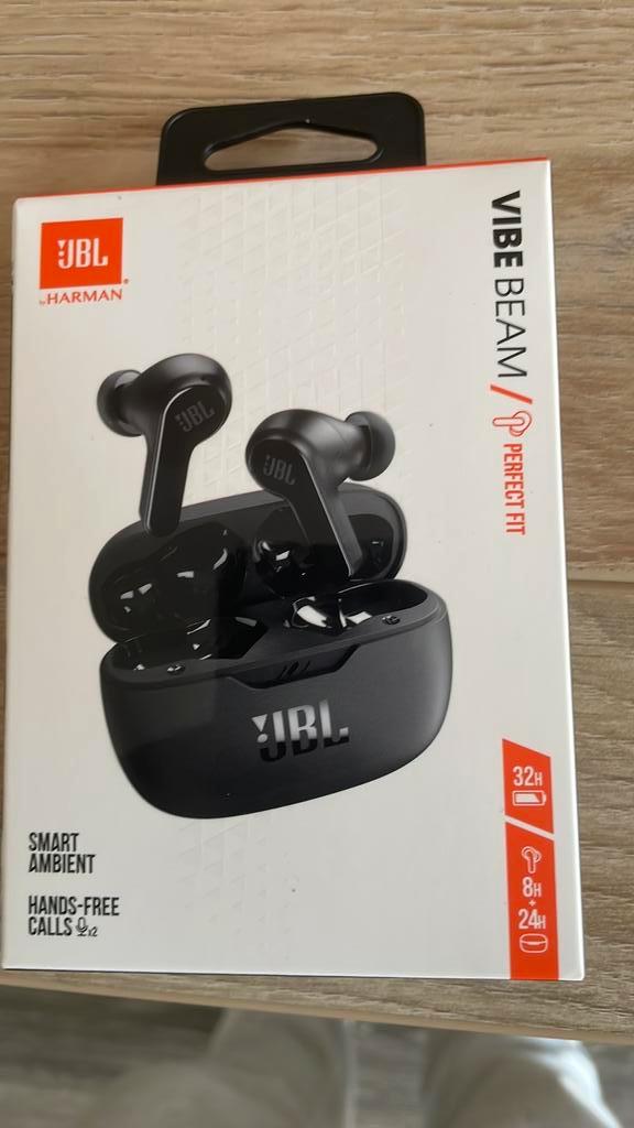 JBL Wave Beam in ears, Audio, Tv en Foto, Koptelefoons, Nieuw, Op oor (supra aural), Overige merken, Bluetooth, Ophalen of Verzenden