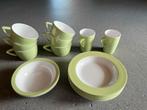 Mepal Servies Set Groen, Ophalen, Keramiek, Zo goed als nieuw, Effen