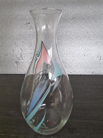 Corry Ammerlaan Glazen Vaas - Abstract Design beschikbaar voor biedingen