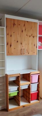 IKEA Trofast kast met opbouw incl bakken, Ophalen, Gebruikt, 200 cm of meer, Minder dan 150 cm