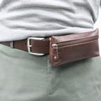accessories leer man tassen 30% korting, Ophalen of Verzenden, Nieuw, Leer