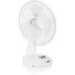 TAFELVENTILATOR WIT 23 CM VENTILATOR WAAIER FAN BLOWER, Ophalen of Verzenden, Nieuw, Tafelventilator