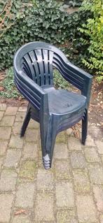 Tuinstoelen, Tuin en Terras, Tuinstoelen, Ophalen, Gebruikt, Kunststof, Stapelbaar