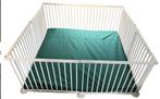 Witte Grondbox Groot/Klein, max omtrek 7,3m -Tweeling, Twins, Kinderen en Baby's, Boxen, Ophalen, Gebruikt, Vierkant