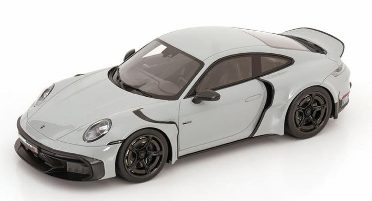 GT Spirit 1:18 Porsche Brabus 900 Rocket R Nardo grey 2023, Hobby en Vrije tijd, Modelauto's | 1:18, Nieuw, Auto, Overige merken
