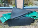 Trampolinerand en springmat 244 cm, Ophalen of Verzenden, Zo goed als nieuw