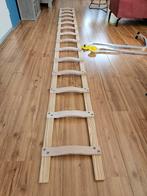 Dakladder 14 sporen 392cm inclusief aluminium nokhaak, Ophalen, Zo goed als nieuw, Ladder, 2 tot 4 meter