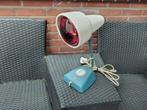 Vintage philips infraphil infrarood warmtelamp type kl2851, Gebruikt, Vintage, Ophalen of Verzenden, Metaal