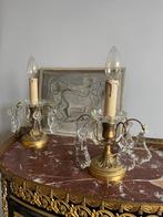 Set Antieke Boudoir Lampjes - Girandole, Antiek en Kunst, Antiek | Lampen, Ophalen of Verzenden