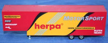 Herpa 1:87 Trailer ‘Motorsport’. beschikbaar voor biedingen